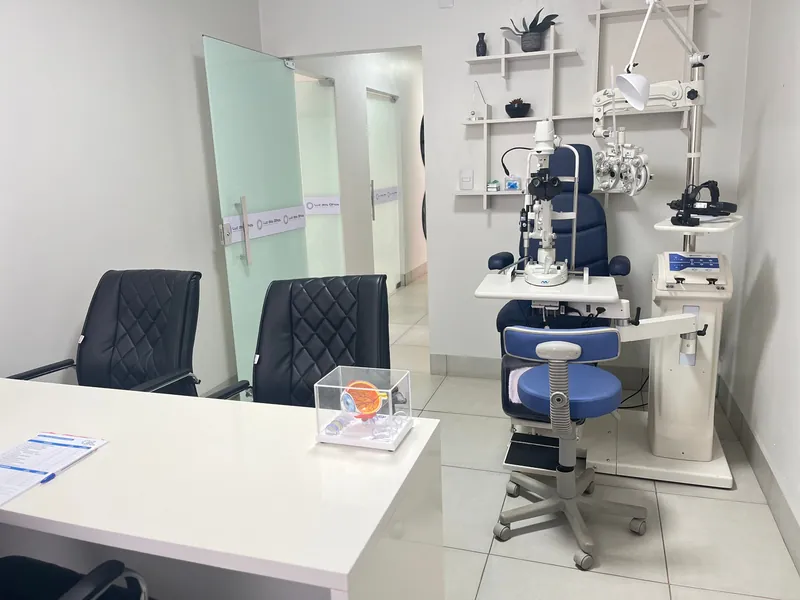Consultório oftalmológico da unidade de Rondonópolis